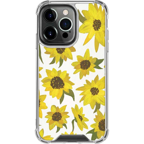 Sunflower Acrylic by Cat Coq iPhone 16 Pro Clear Case